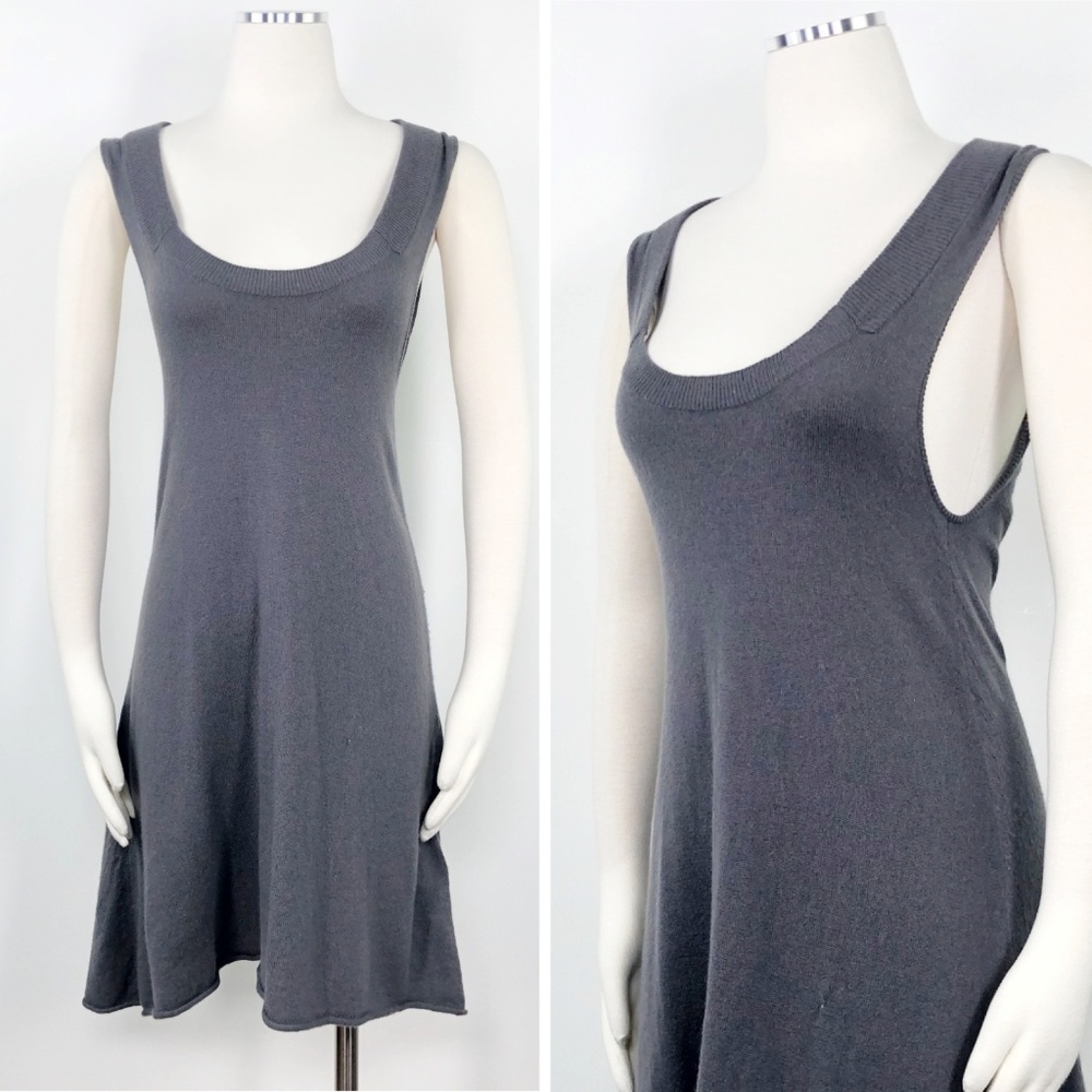 Alexander Wang Cashmere Grey Fit  Flare Tank Dress